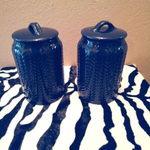 NWT Set of 2 Ceramic Jars